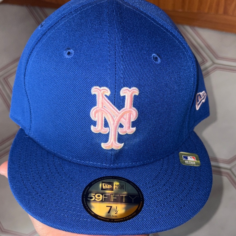 Mets 7 1/2 New Era Royal Blue 59FIFTY Cap